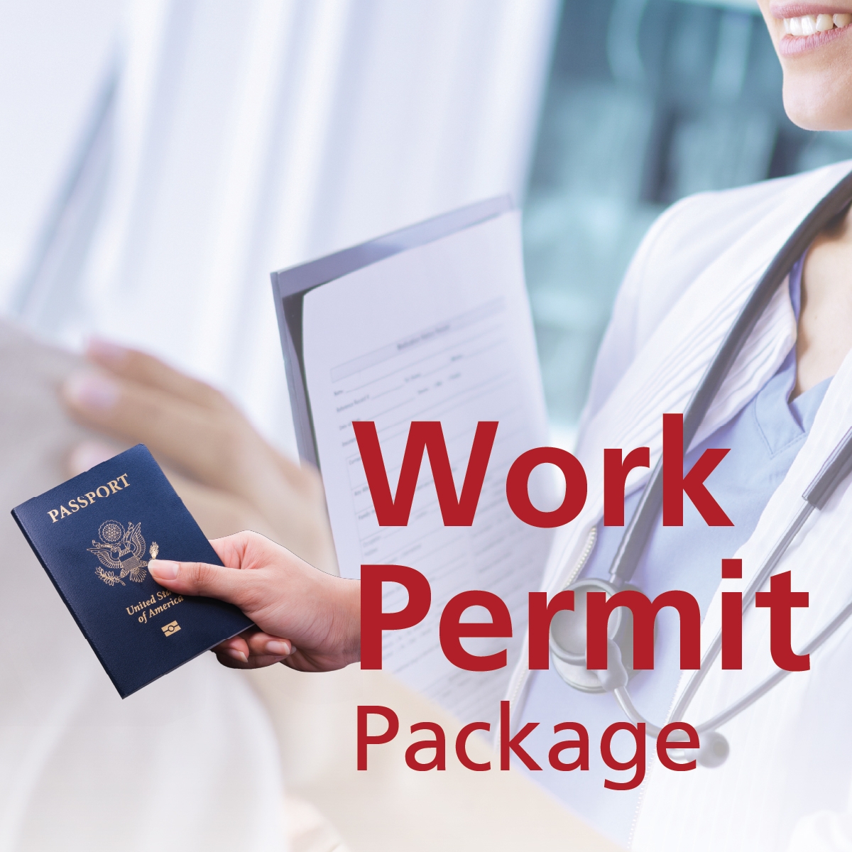 แพ็กเกจตรวจสุขภาพสำหรับใบอนุญาตทำงาน (Work Permit)