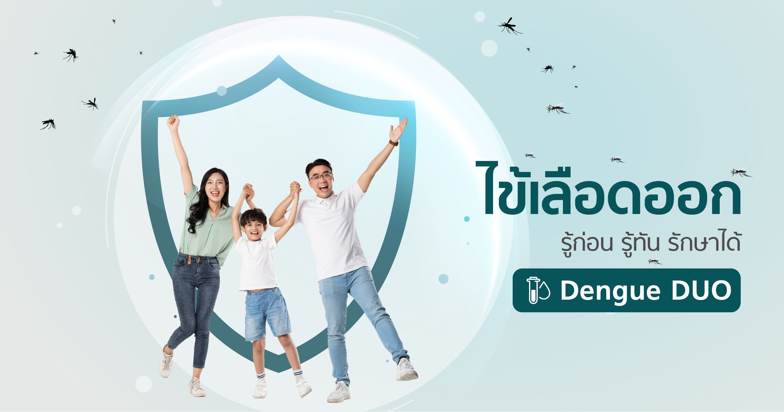 ตรวจวิเคราะห์หาเชื้อไวรัสไข้เลือดออก