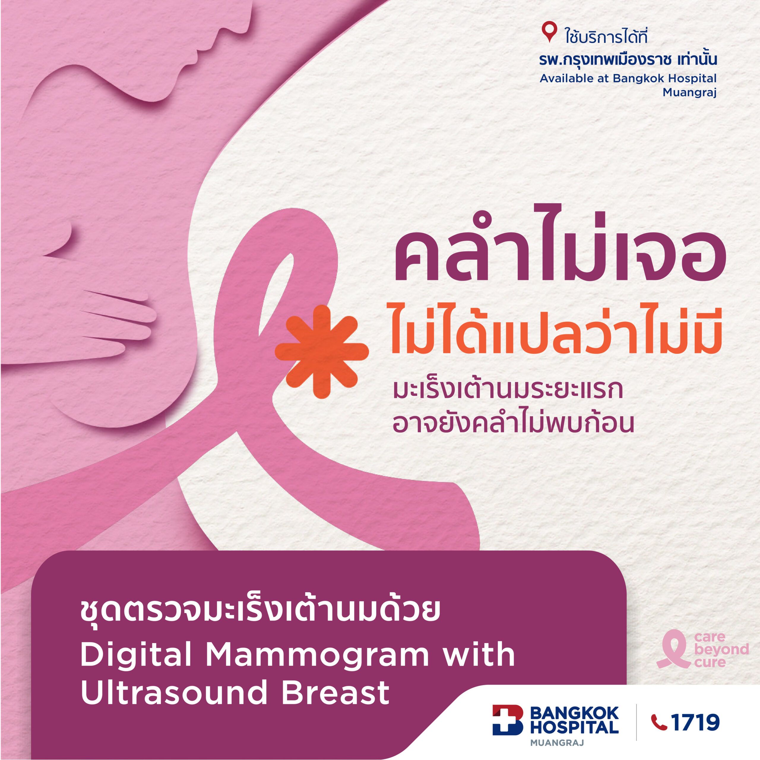 BREAST CANCER SCREENING (Digital Mammogram & Ultrasound Breast)