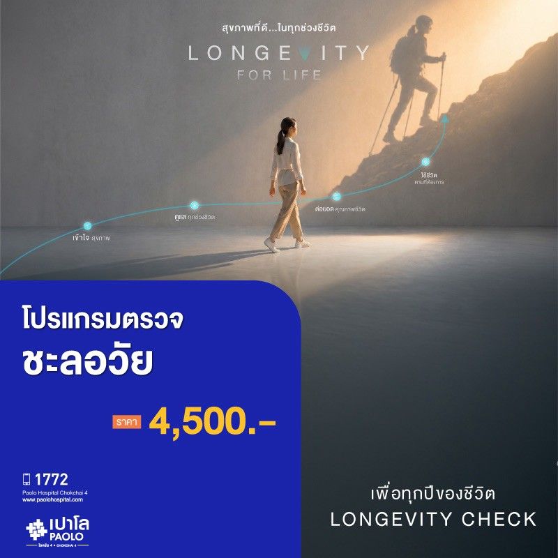 (โรงพยาบาลเปาโล โชคชัย 4)ตรวจชะลอวัย(MS691284)