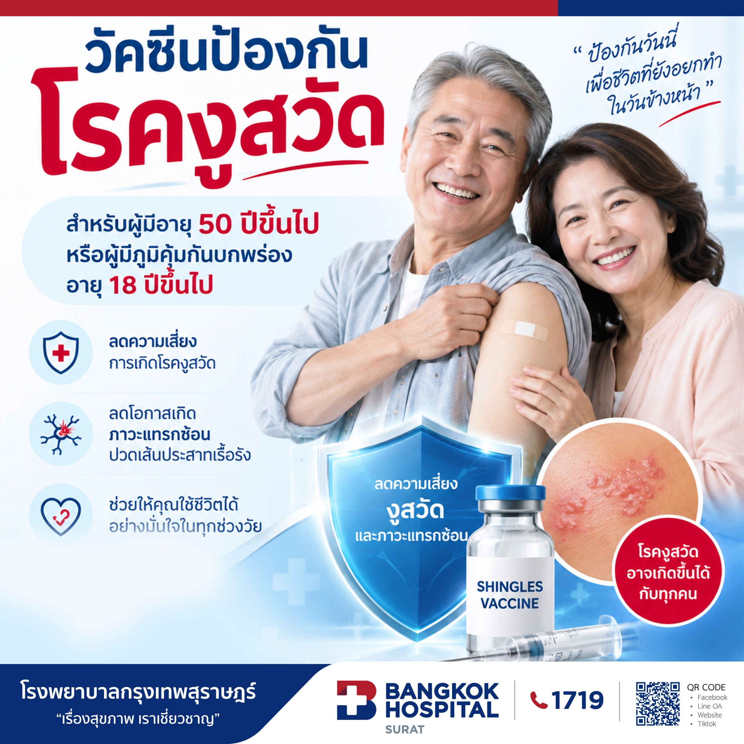แพ็กเกจวัคซีนป้องกันโรคงูสวัด