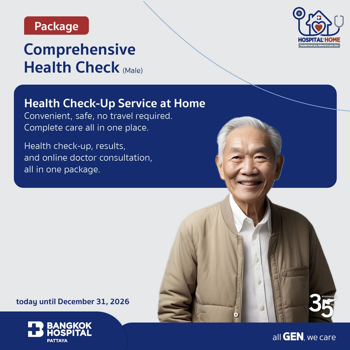 Advanced Health Check for Male